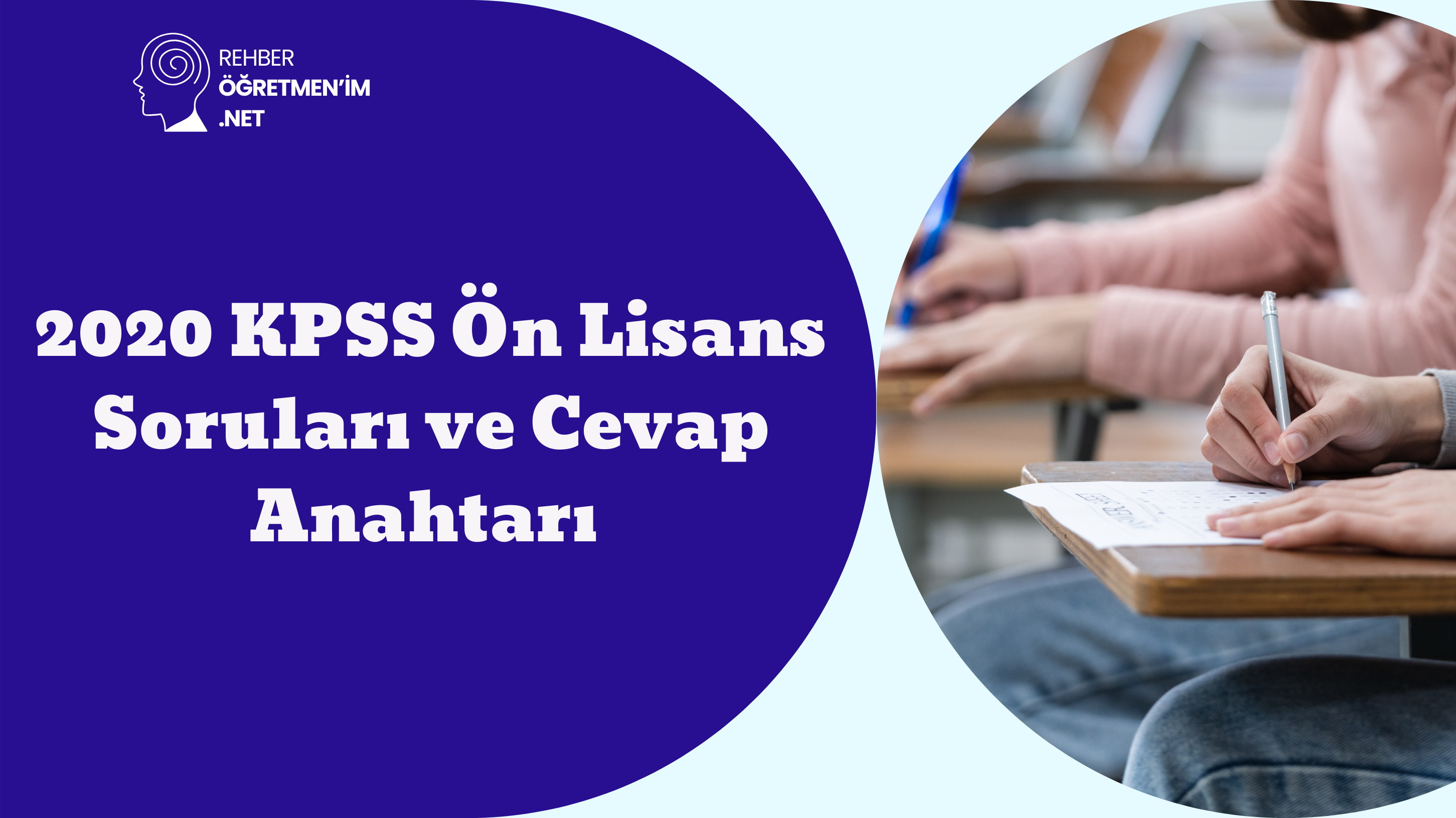 2020 KPSS ÖNLİSANS SORULARI VE CEVAP ANAHTARI